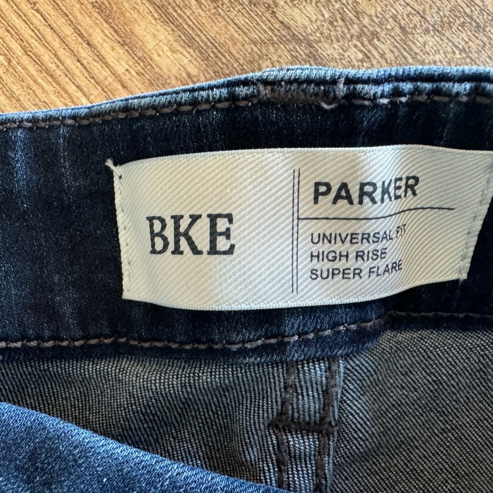 High rise super flare women’s BKE jeans